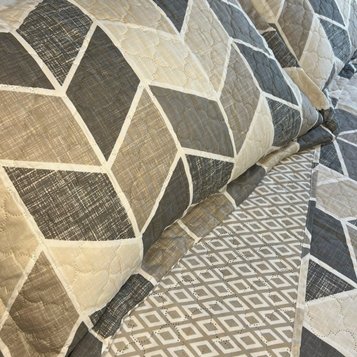 357x357 colcha boutis estampada zig zag