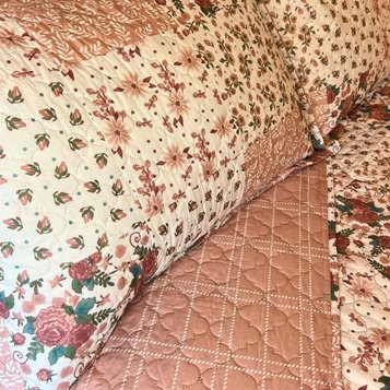 357x357 colcha boutis estampada patchwork