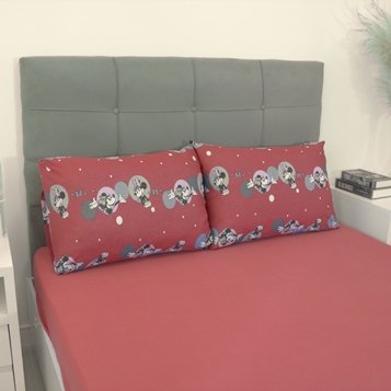 357x357 jg casal minnie feliz red