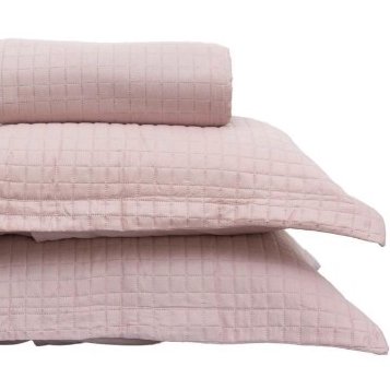 357x357 colcha boutis rose