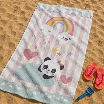 357x357 toalha panda dos sonhos